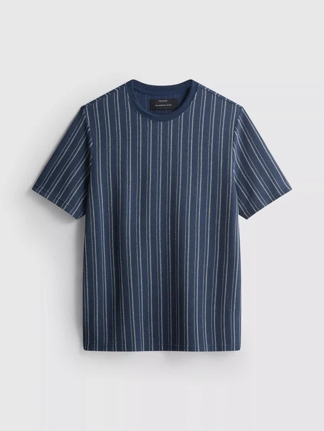 Camiseta de pijama a rayas