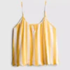 Camiseta de pijama a rayas con volantes «Love to Lounge»