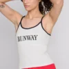 Camiseta de pijama acanalada de «El diablo viste de Prada»