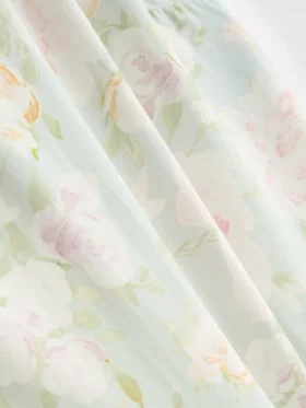 Camiseta de pijama con estampado floral