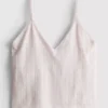 Camiseta de pijamas con punto calado