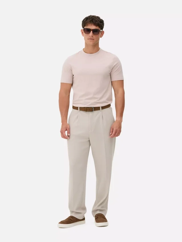 Camiseta elástica de corte ajustado