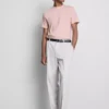 Camiseta elástica de corte ajustado