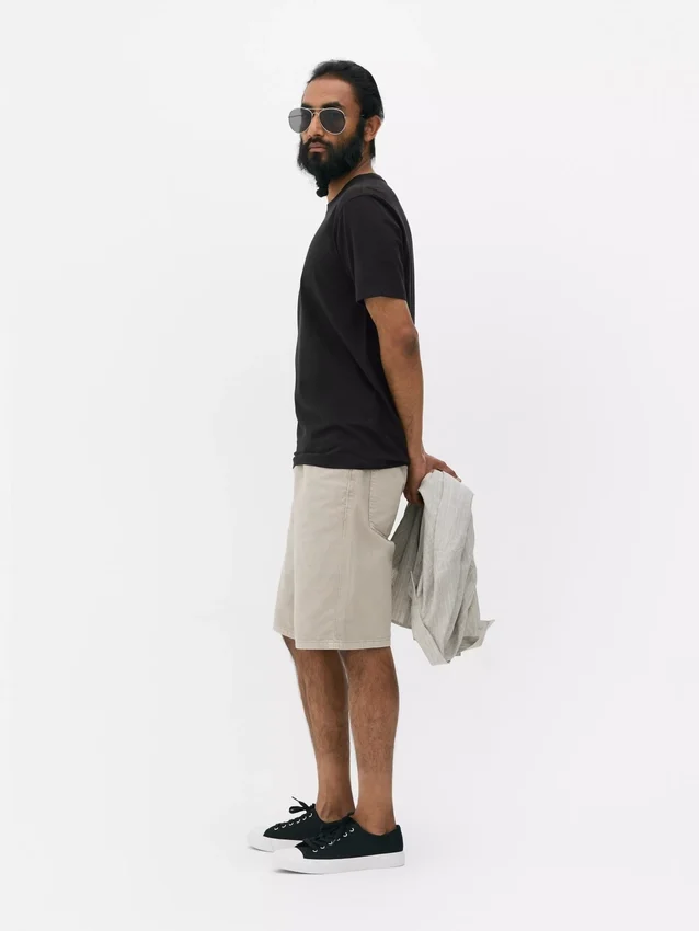 Camiseta elástica de corte ajustado