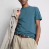 Camiseta elástica de corte ajustado
