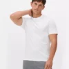Camiseta elástica de corte ajustado