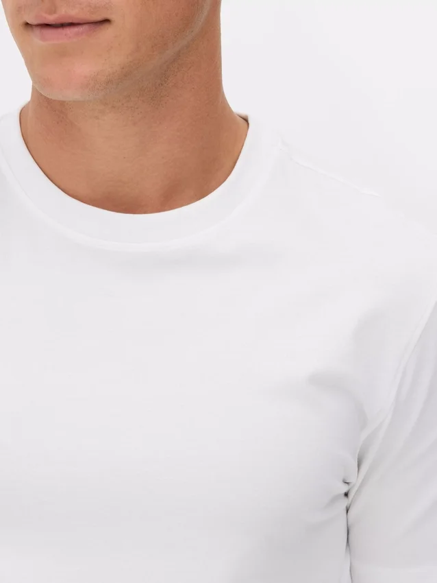 Camiseta elástica de corte ajustado