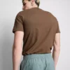 Camiseta elástica de corte ajustado