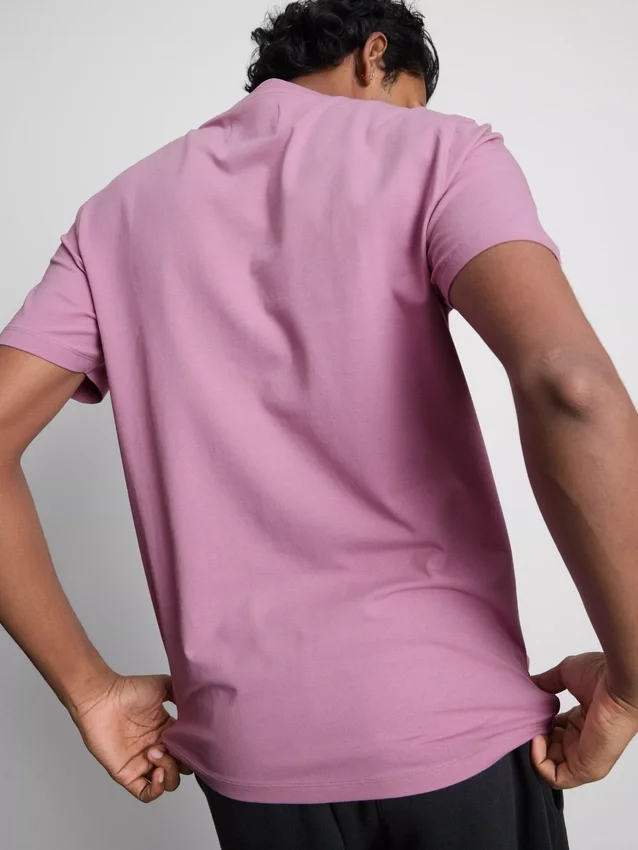 Camiseta elástica de corte ajustado