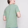 Camiseta elástica de corte ajustado