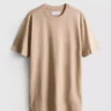 Camiseta elástica de corte ajustado