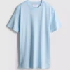 Camiseta elástica de corte ajustado
