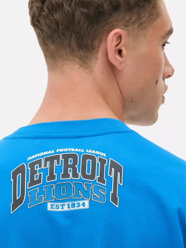 Camiseta estampada de los Detroit Lions de la NFL