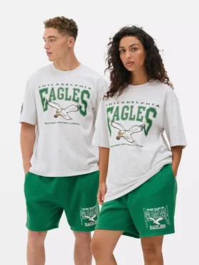 Camiseta estampada de los Philadelphia Eagles de la NFL
