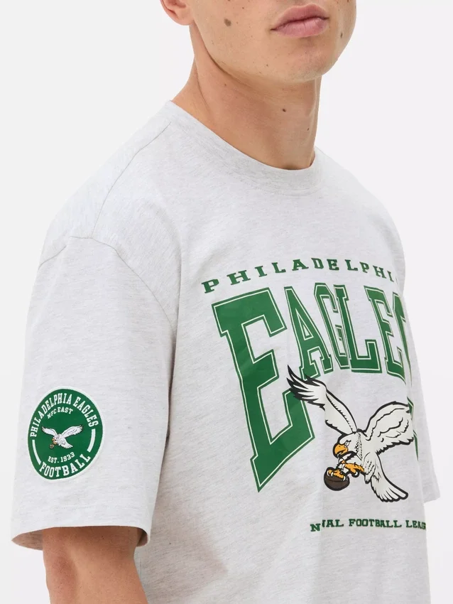Camiseta estampada de los Philadelphia Eagles de la NFL