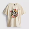 Camiseta gráfica de algodón holgada de Fleetwood Mac