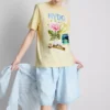 Camiseta gráfica de algodón Nybg