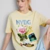 Camiseta gráfica de algodón Nybg
