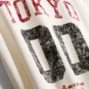 Camiseta gráfica desgastada de manga corta «Tokyo»