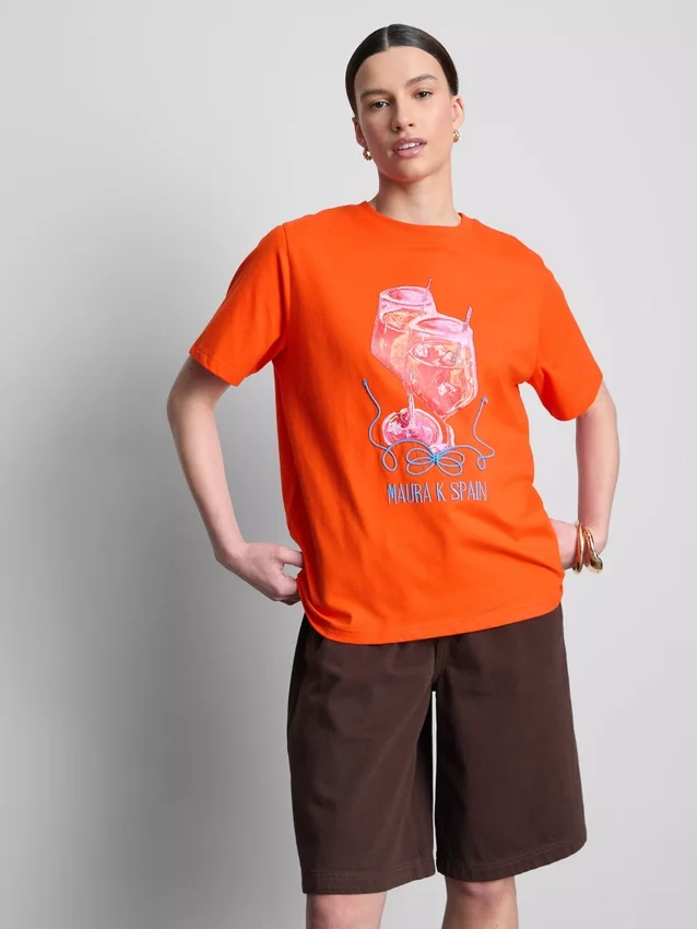 Camiseta gráfica holgada de Maura K España