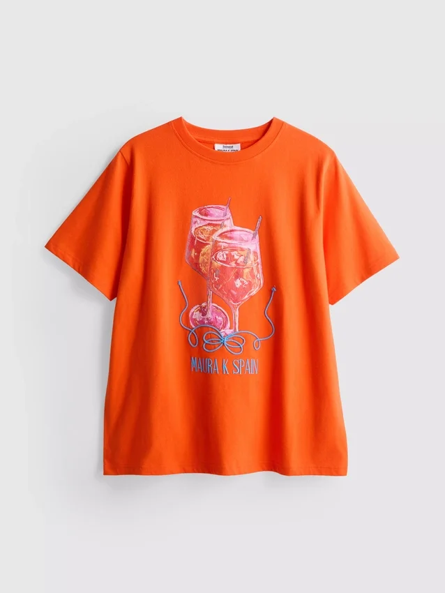 Camiseta gráfica holgada de Maura K España