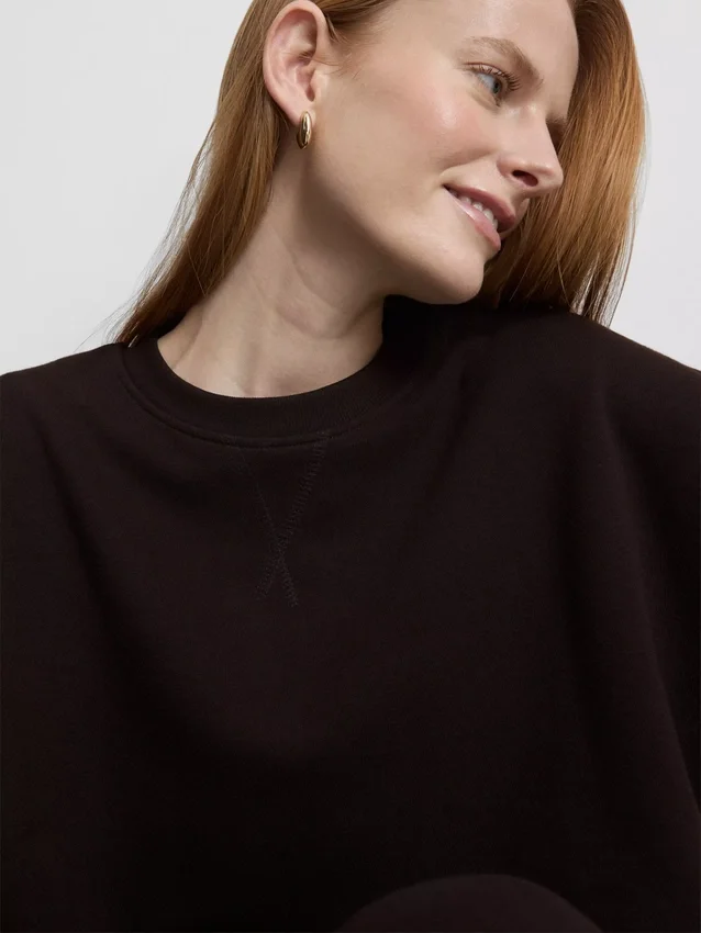 Camiseta holgada con alto contenido de algodón