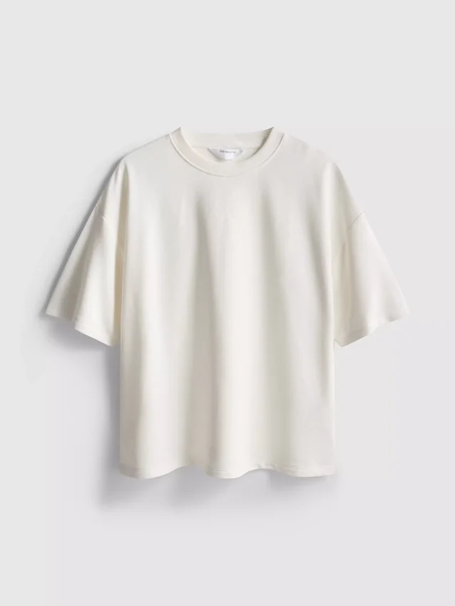 Camiseta holgada con alto contenido de algodón