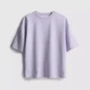 Camiseta holgada con alto contenido de algodón