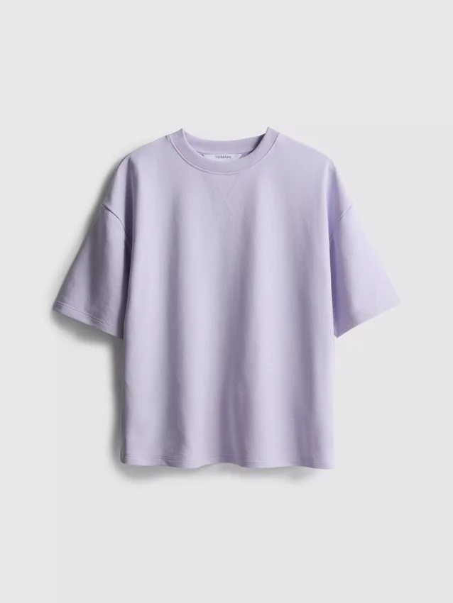 Camiseta holgada con alto contenido de algodón