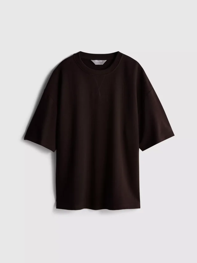 Camiseta holgada con alto contenido de algodón