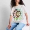 Camiseta holgada de algodón con logotipo de Blink 182