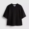 Camiseta holgada de manga corta de pantalones cortos