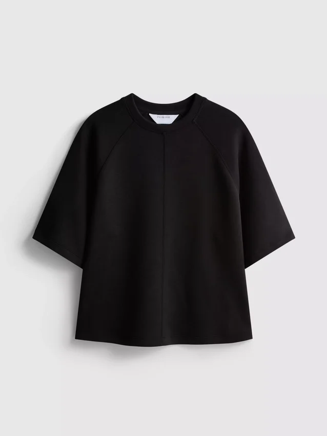 Camiseta holgada de manga corta de pantalones cortos