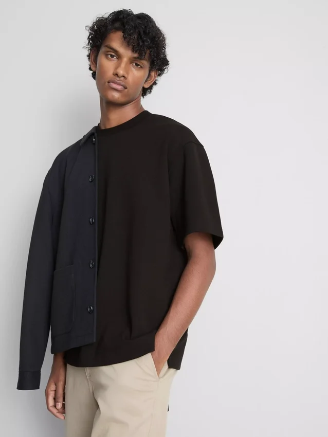 Camiseta holgada de pantalón corto