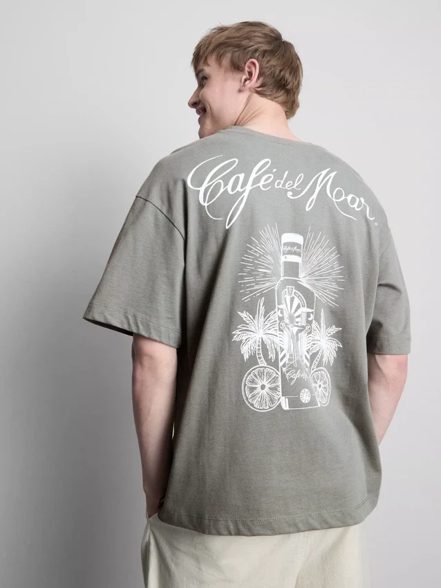 Camiseta Ibiza con cuello en V