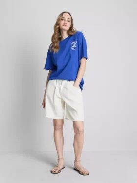 Camiseta oversize con estampado Soleil