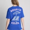 Camiseta oversize con estampado Soleil