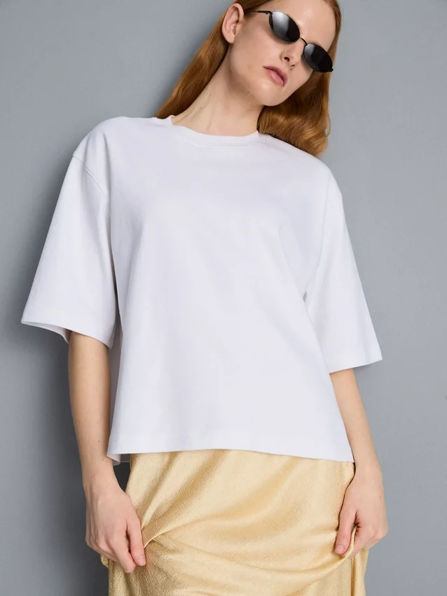 Camiseta oversize de algodón