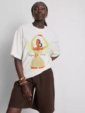 Camiseta oversize de algodón de Reyna Noriega