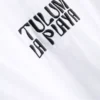 Camiseta oversize de algodón estilo boyfriend con estampado