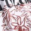 Camiseta oversize de algodón estilo boyfriend con estampado