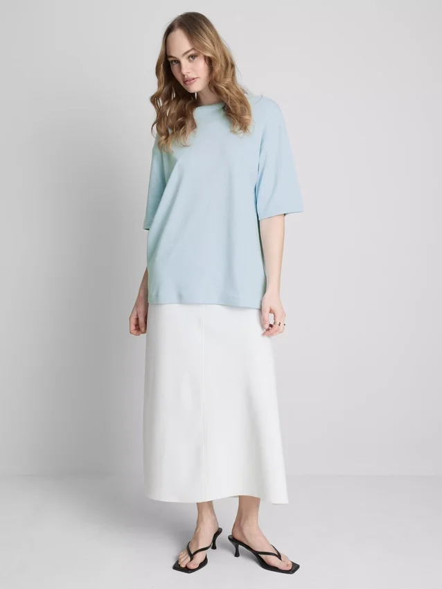 Camiseta oversize de algodón imprescindible
