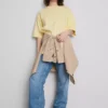 Camiseta oversize de algodón imprescindible