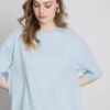 Camiseta oversize de algodón imprescindible
