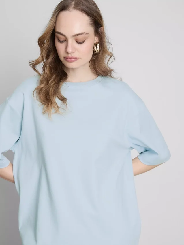 Camiseta oversize de algodón imprescindible