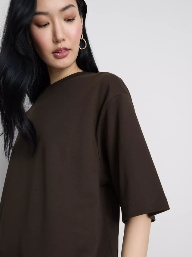 Camiseta oversize de algodón imprescindible