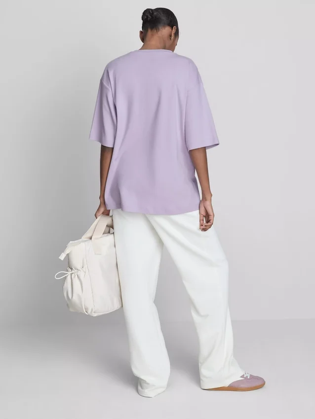 Camiseta oversize de algodón imprescindible