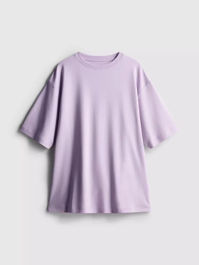 Camiseta oversize de algodón imprescindible