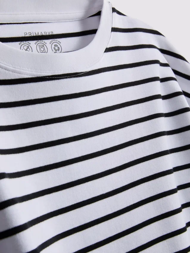 Camiseta oversize de algodón imprescindible