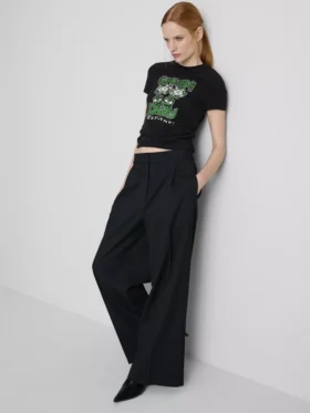 Camiseta para bebé con fruncidos «Green Day», con alto porcentaje de algodón